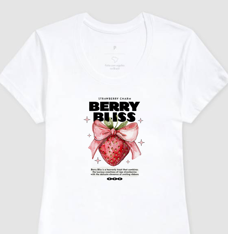 T-shirt Feminino -Berry Bliss-