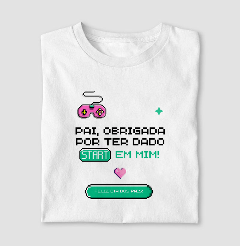Pai obrigada por ter dado start em mim