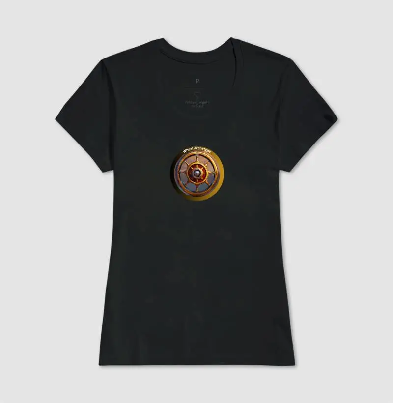 Camiseta Feminina Arquétipo da Roda