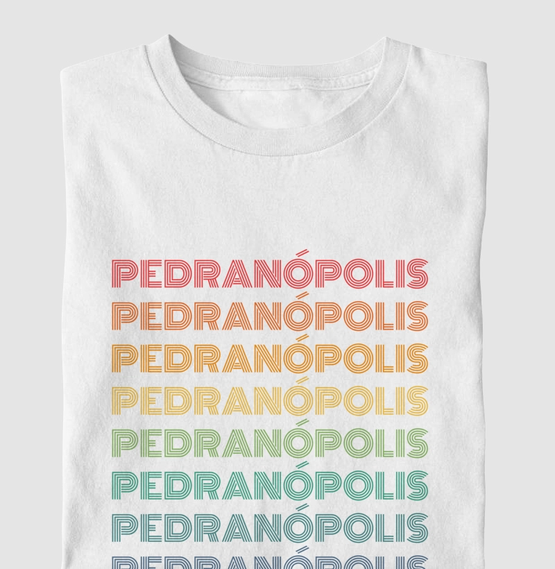 Pedranópolis Letreiro Retrô