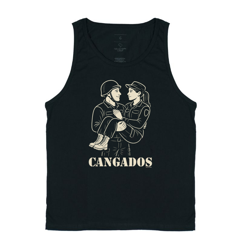 Cangados no colo