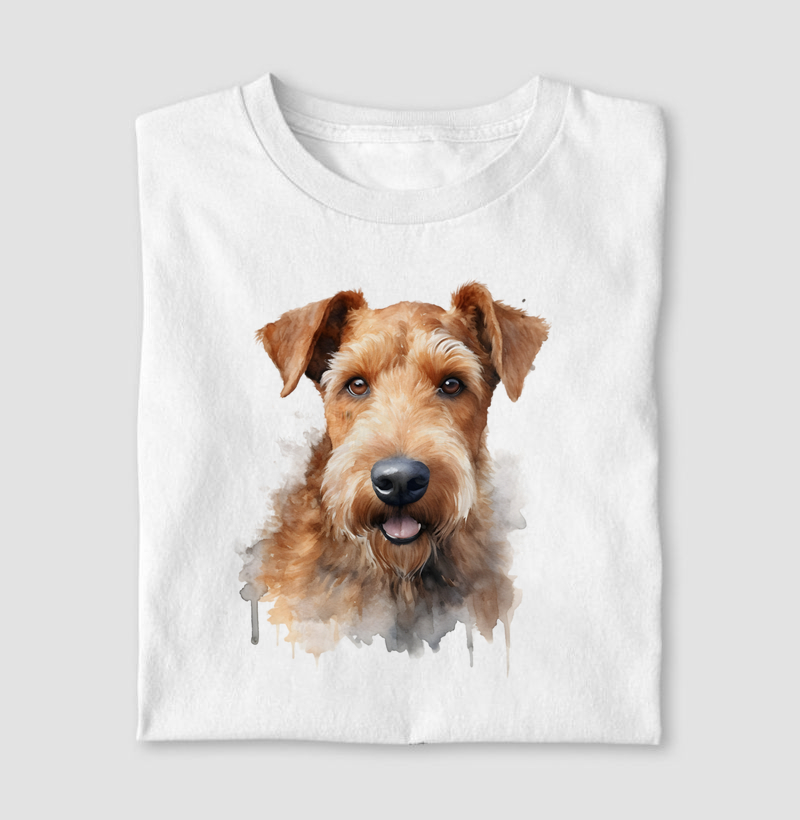 Airedale Terrier aquarela