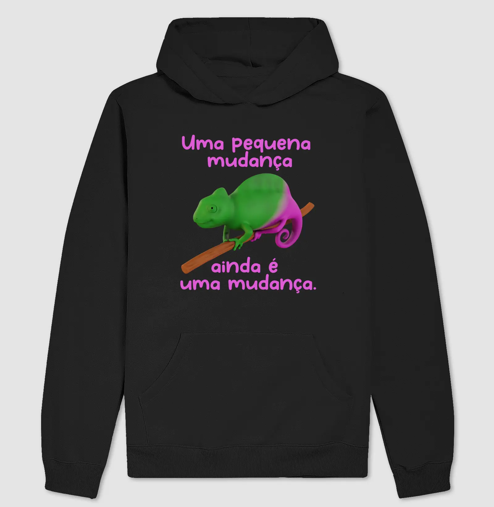 Uma pequena mudança ainda é uma mudança.