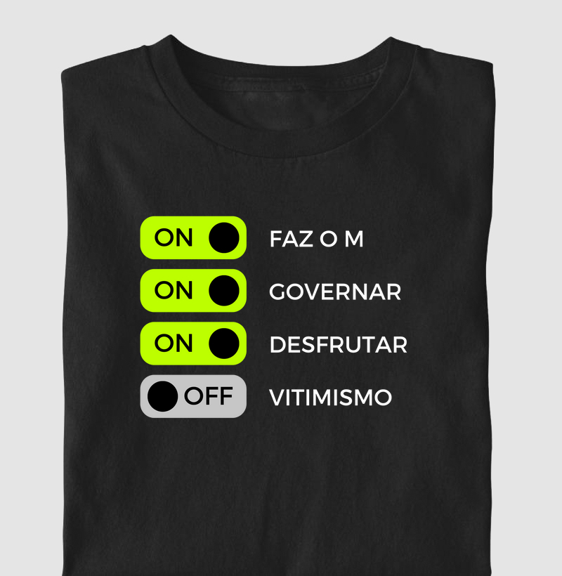 Camiseta Faz o M Status - Pablo Marçal