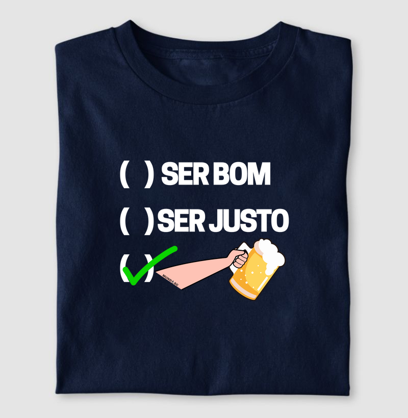 Camiseta Escolha feita.