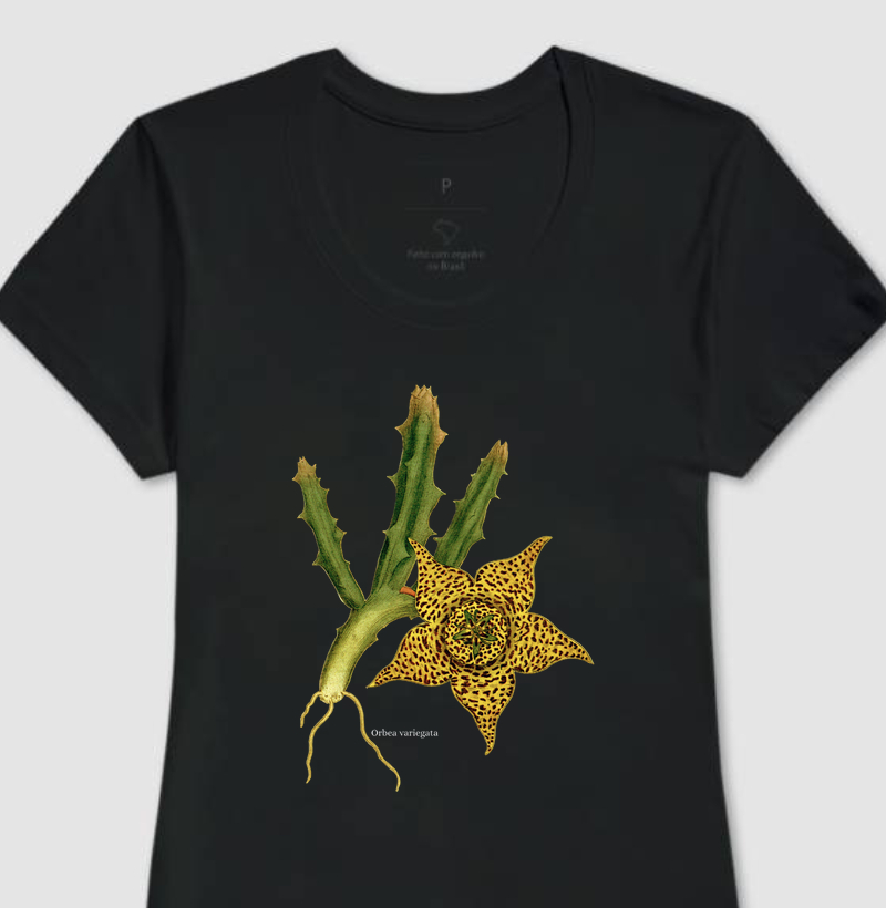 Camiseta Feminina Orbea variegata