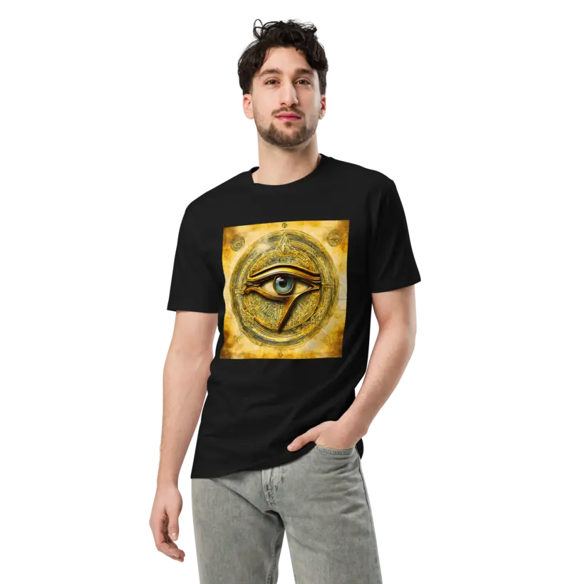 Desperte seu Terceiro Olho: Compre a Camiseta Mandala Olho de Hórus!
