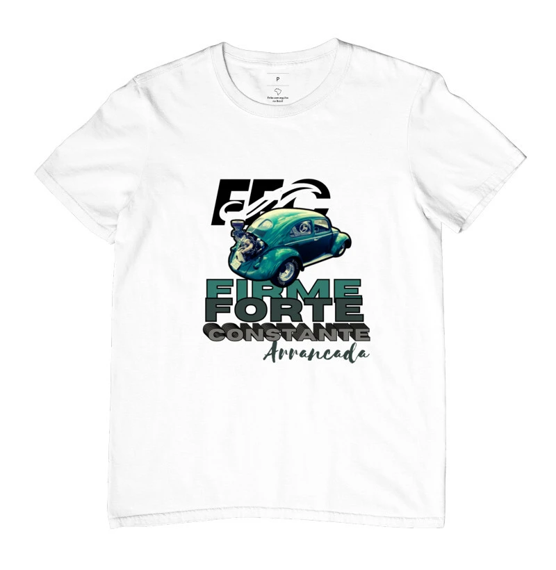 camiseta ffc carros de corrida arrancada