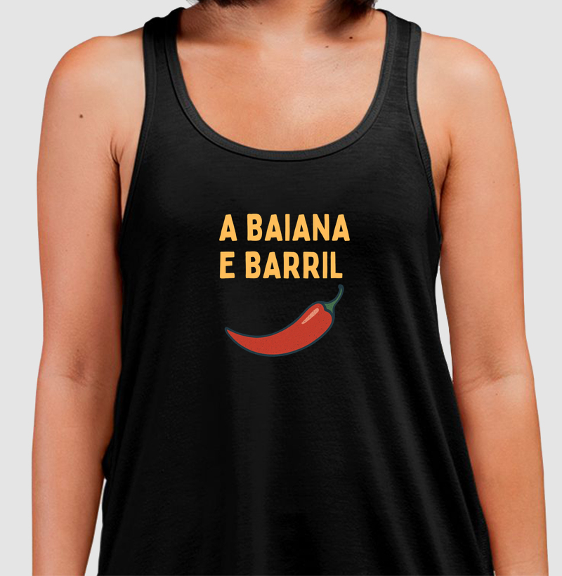A baiana é barril