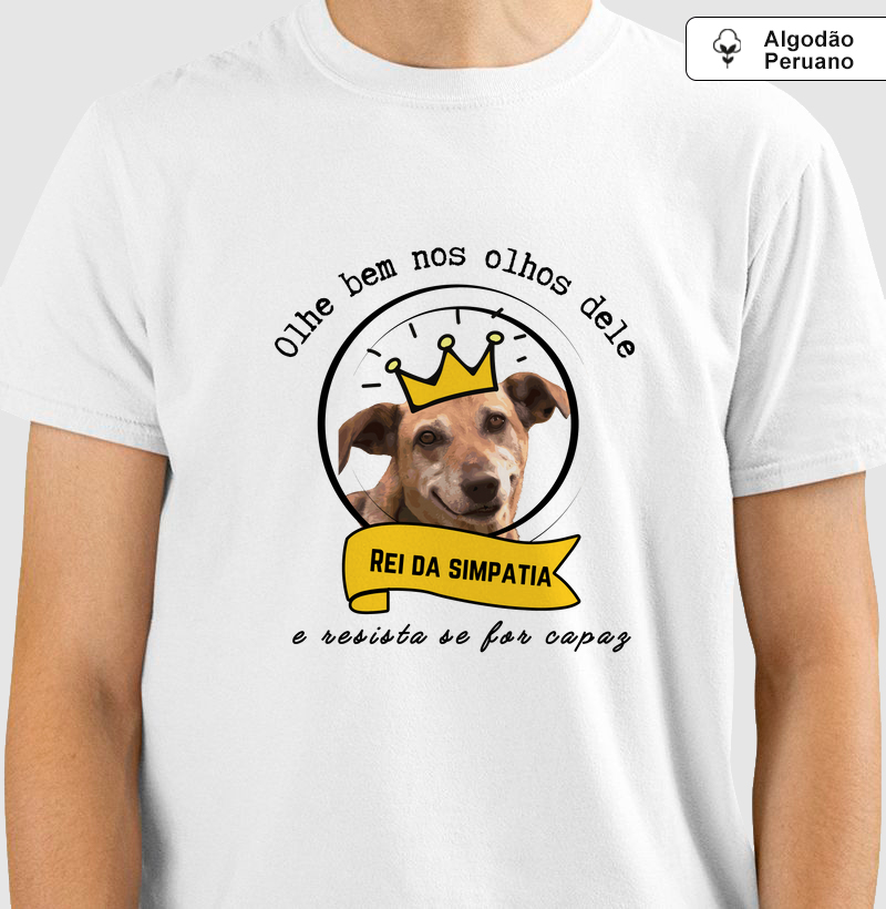 Camiseta Rei da simpatia