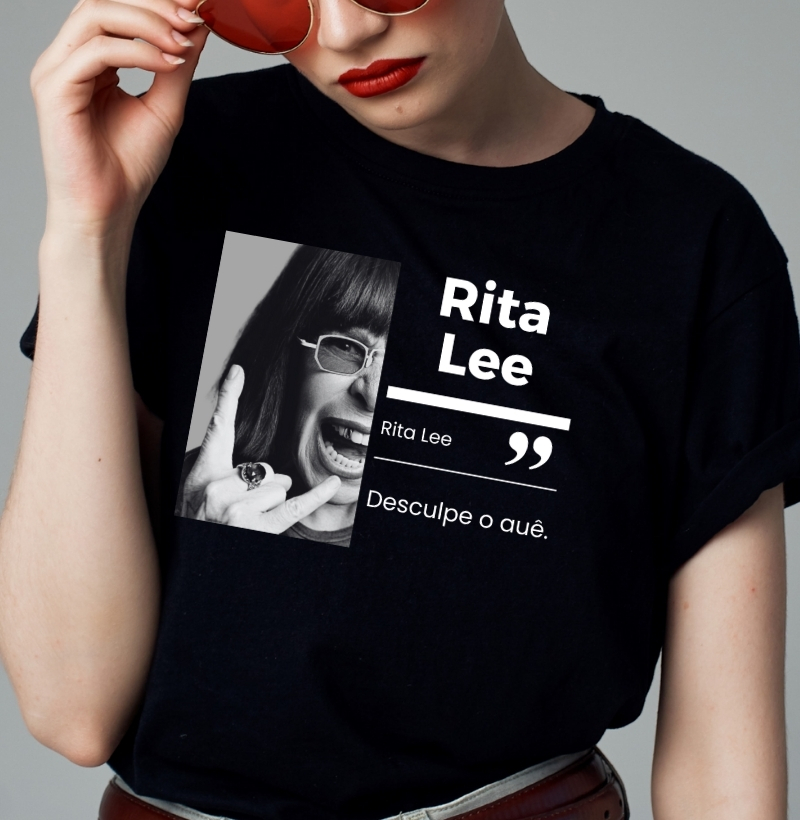 Rita Lee "Desculpe o auê."