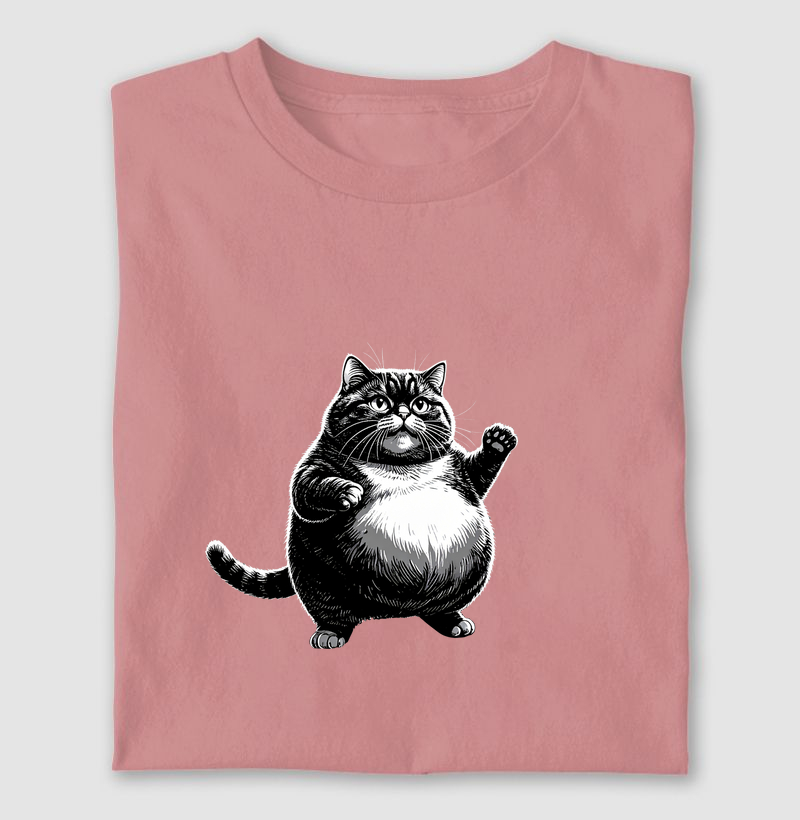 Gatinho Preto Rechonchudo