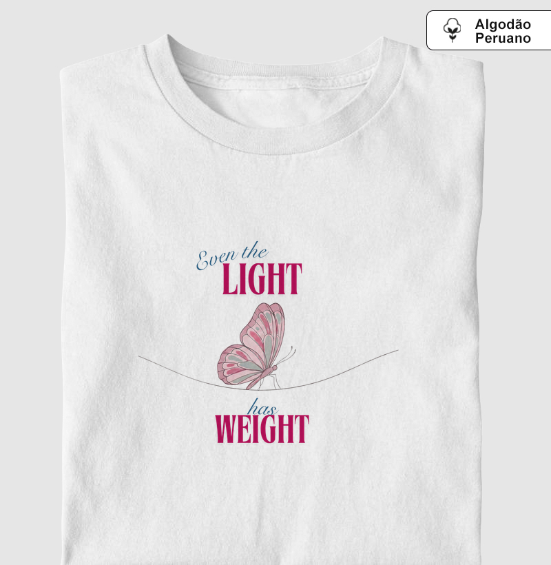 Camiseta KOKO KITU Butterfly Weight — Algodão Peruano