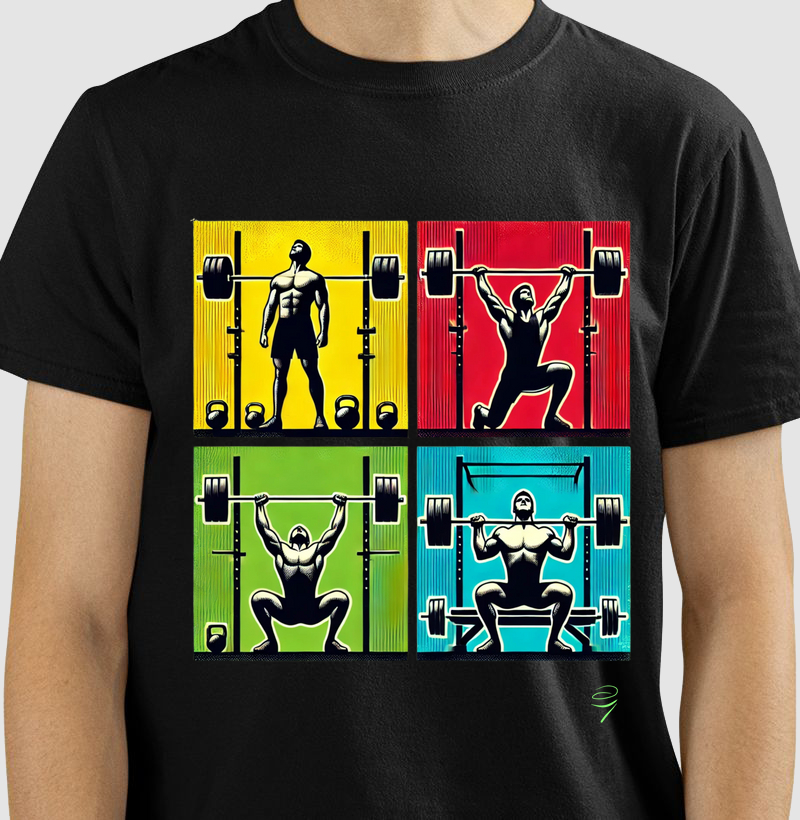 Camiseta Masculina Movimentos IV