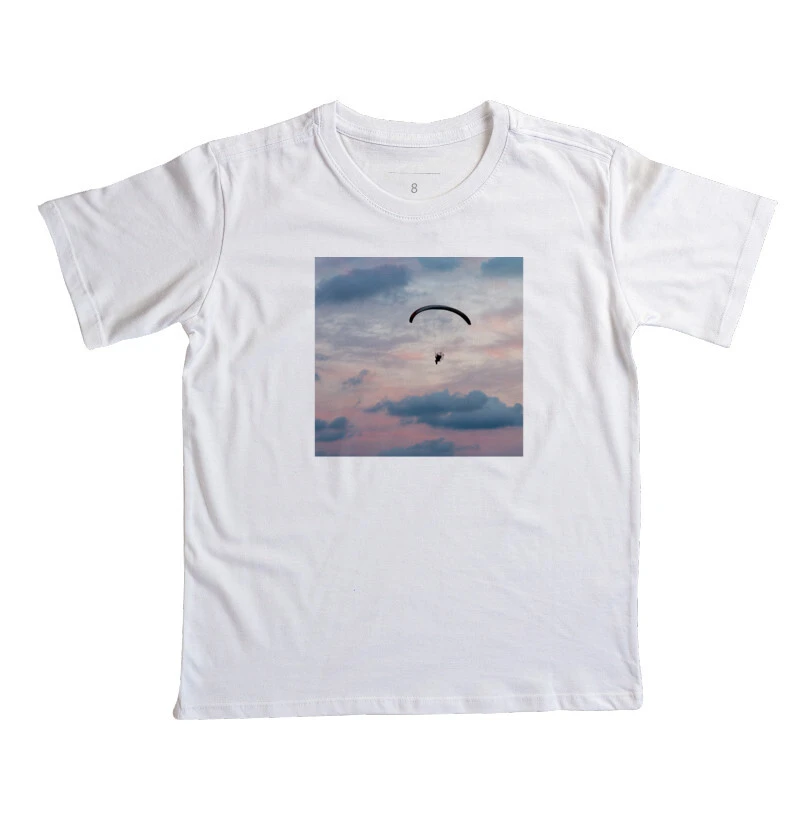 Paramotor In The Clouds