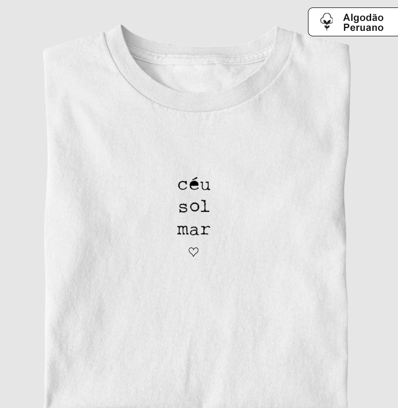 Céu Sol Mar - Camiseta | Surf For Fun Wear