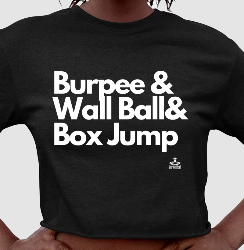 Burpee & Wall Ball & Box Jump