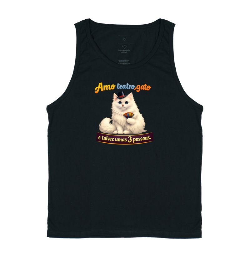 AMO TEATRO, GATO E TALVEZ UMAS 3 PESSOAS!