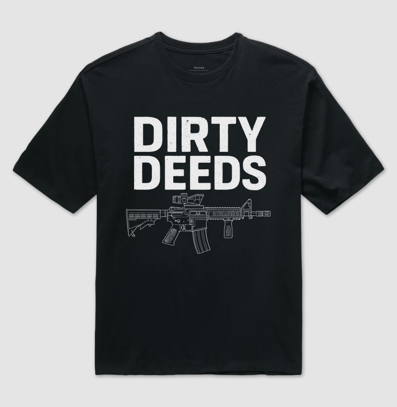 Camiseta Militar Dirty Deeds Magnata556