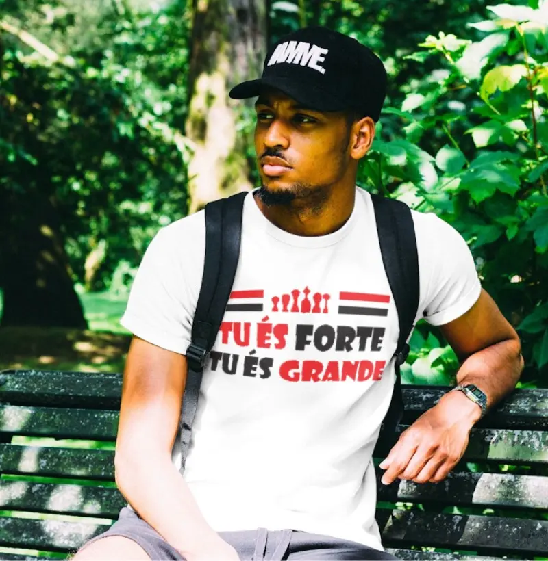 T-Shirt Tu és Forte Tu és Grande