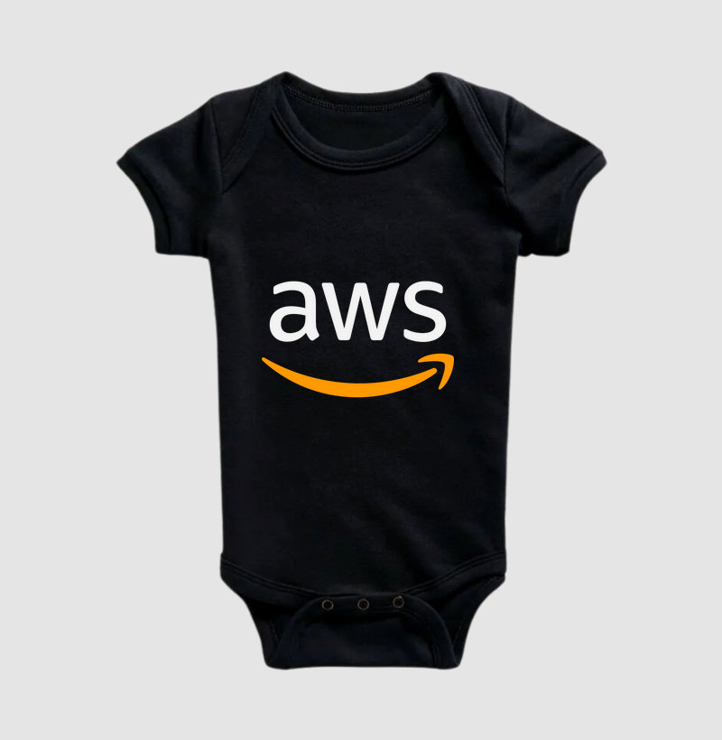 Camiseta "AWS" logo - T.I