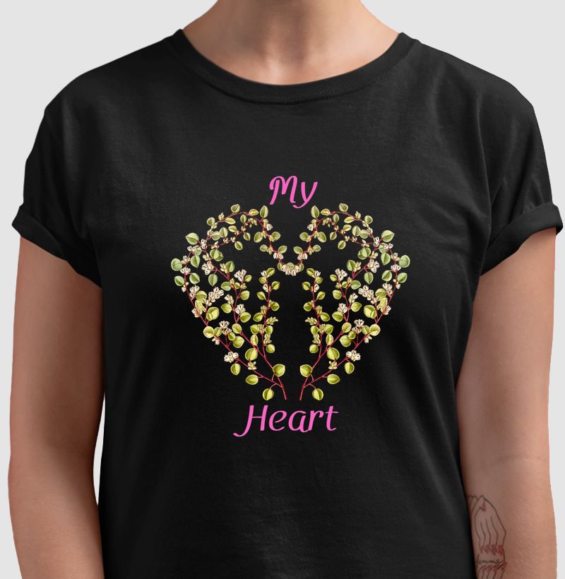 Camiseta Tshirt My Heart