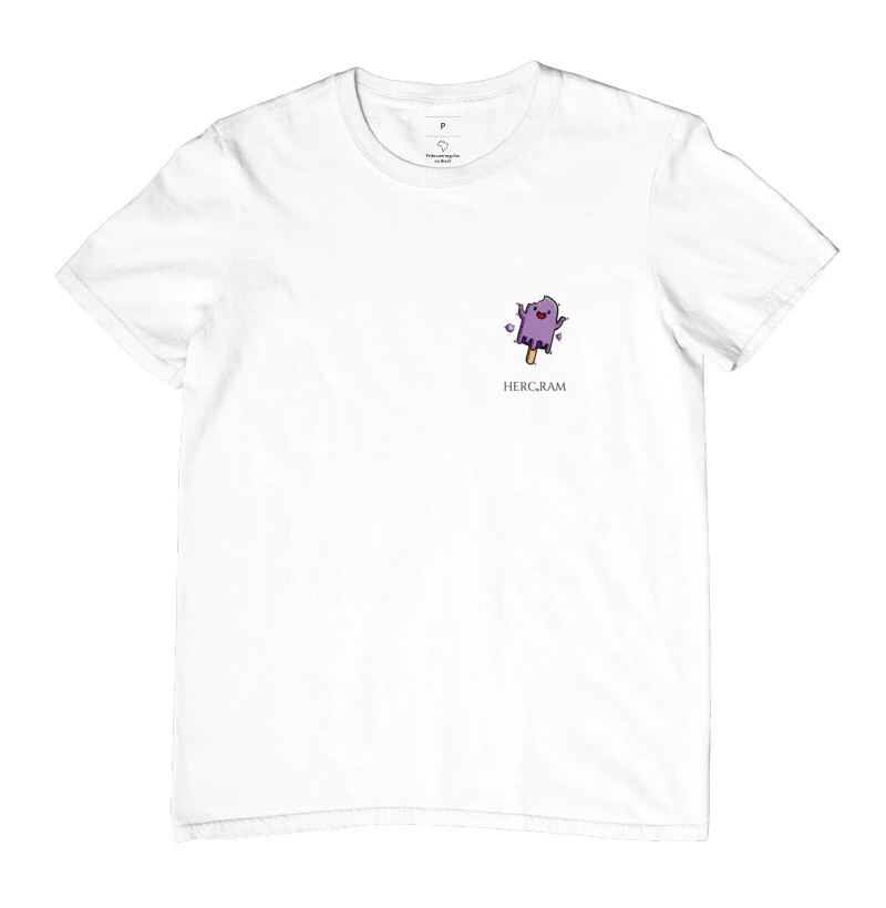 Camiseta Masculina Herc.Ram Picolé de Uva Fugitivo
