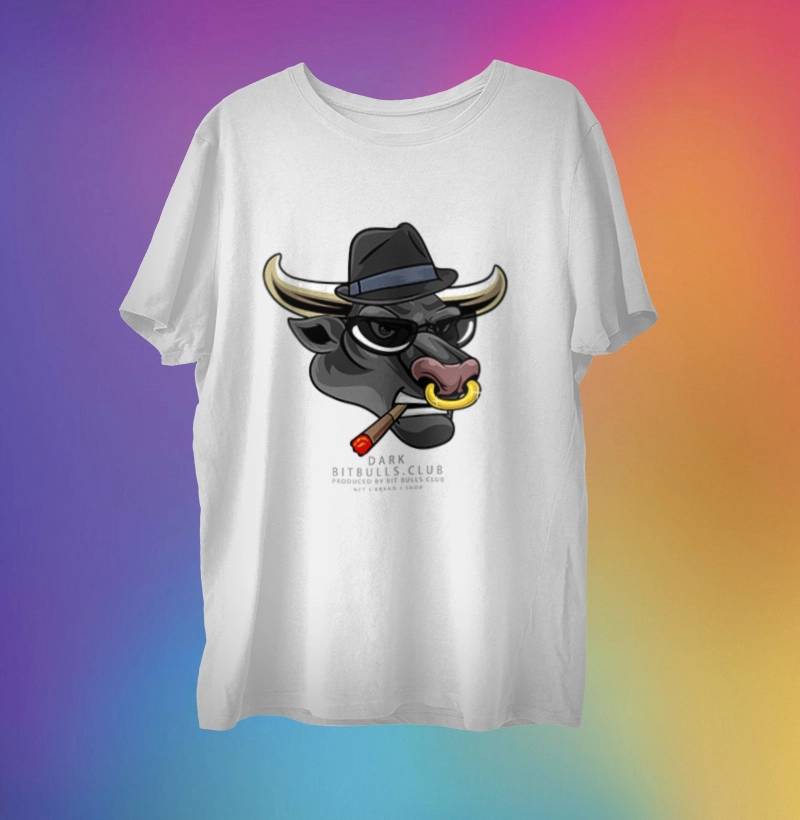 T Shirt Bull Dark