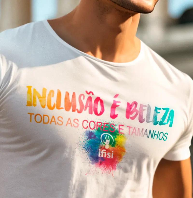 Camiseta Inclusão é Beleza