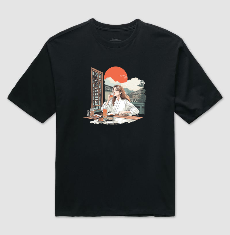 Camiseta Oversized Momento Soju