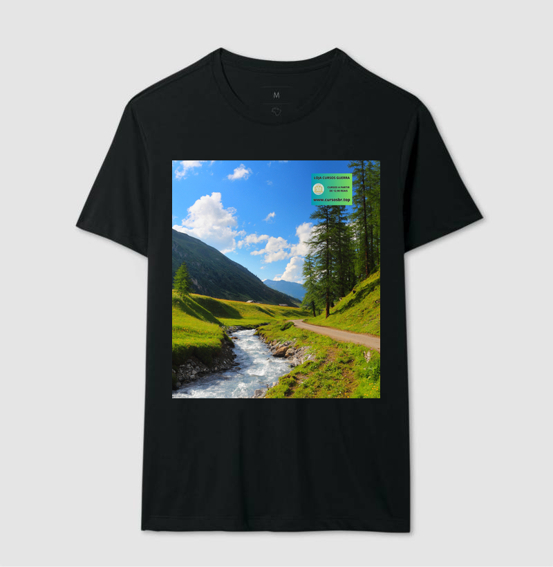 CAMISETA MASCULINA E FEMININA