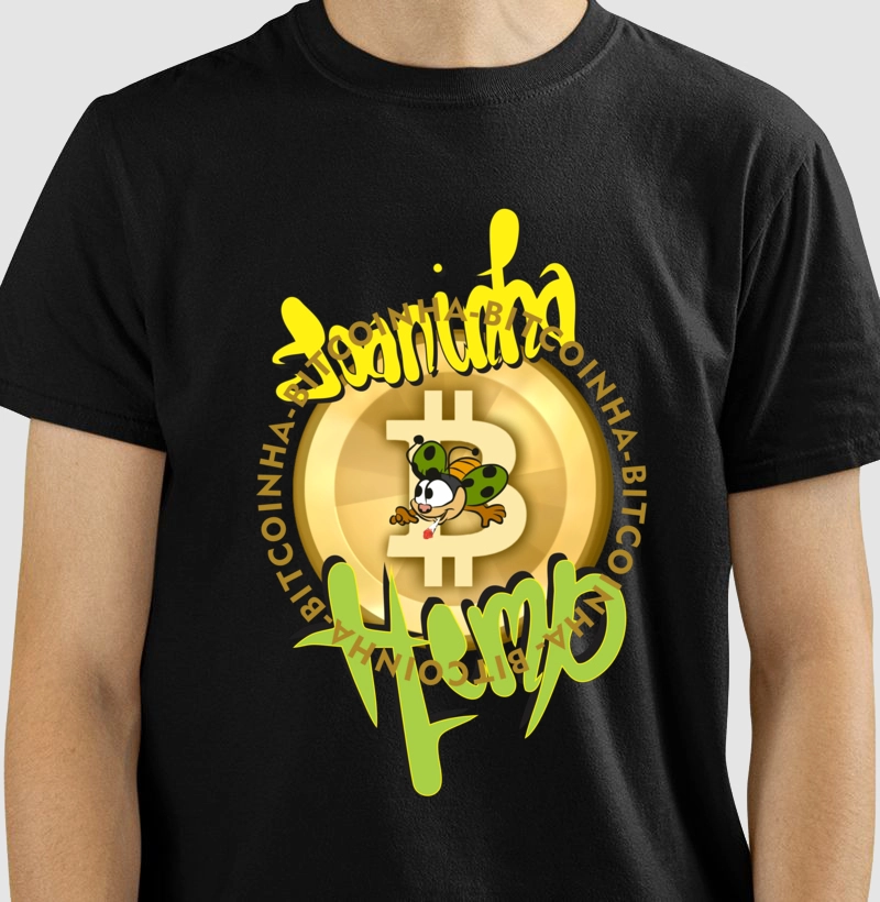 T-shirt Premium Joaninha Bitcoinha