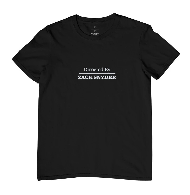 Camiseta Directed By: Zack Snyder