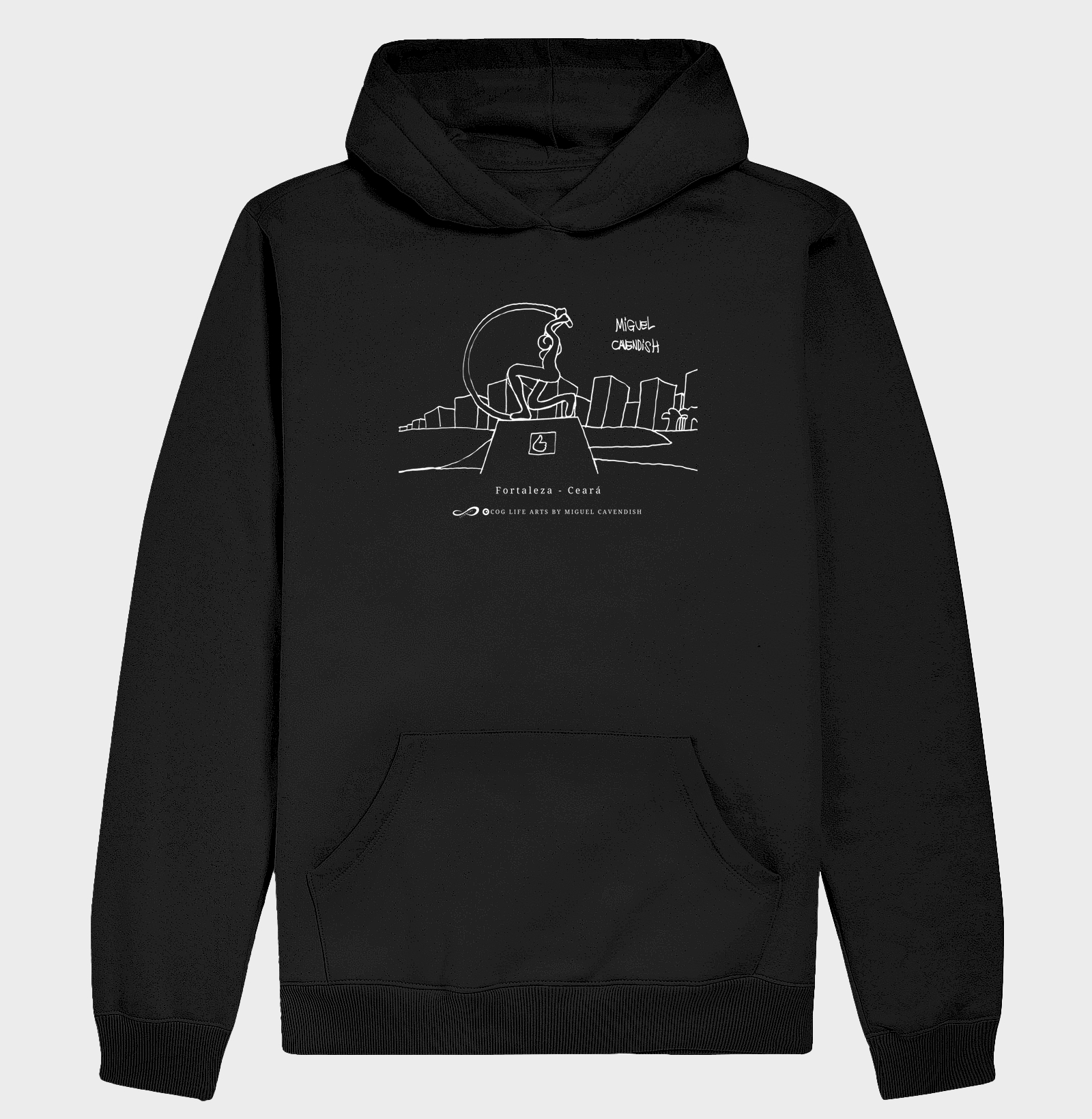 Moletom Hoodie Fortaleza by Miguel Cavendish