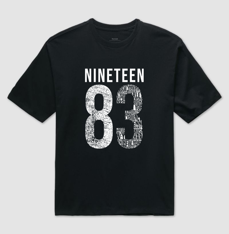 nineteen 83 oversized 