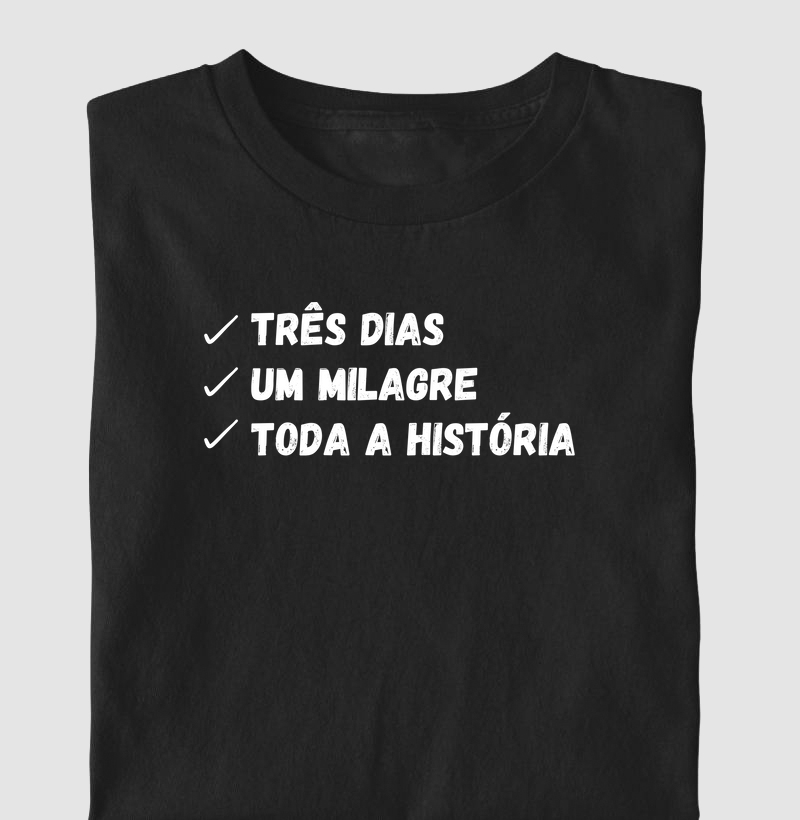 "Três Dias, Um Milagre, Toda a História"