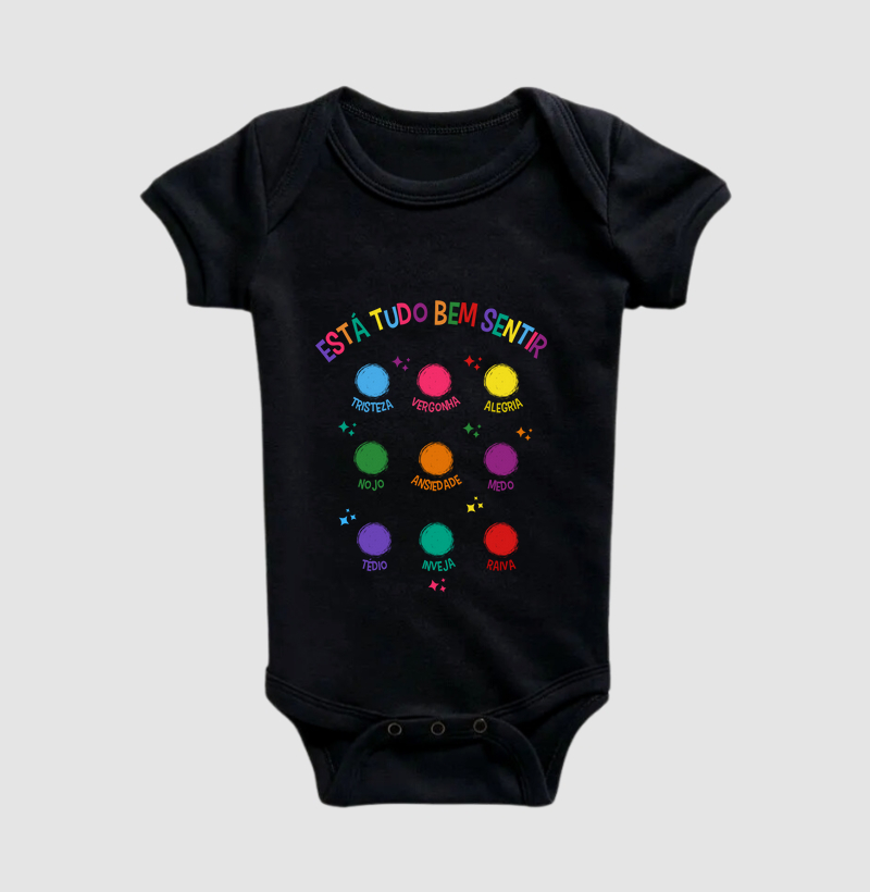 Body infantil | Está tudo bem sentir