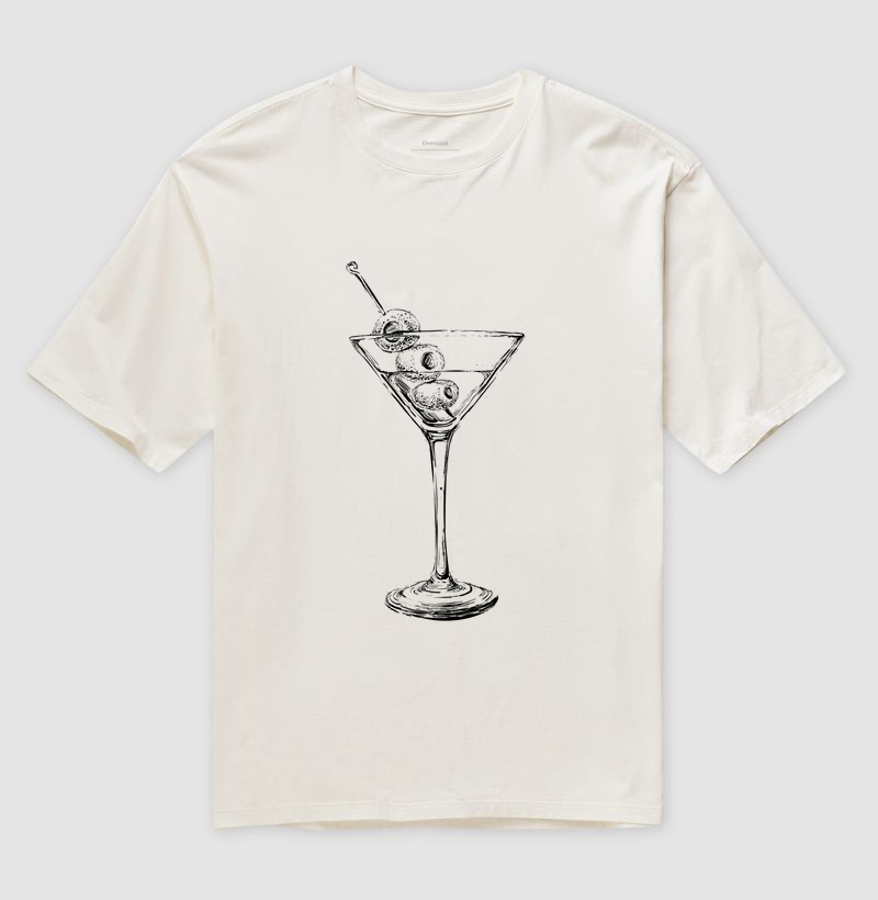 Camiseta Oversized Martini