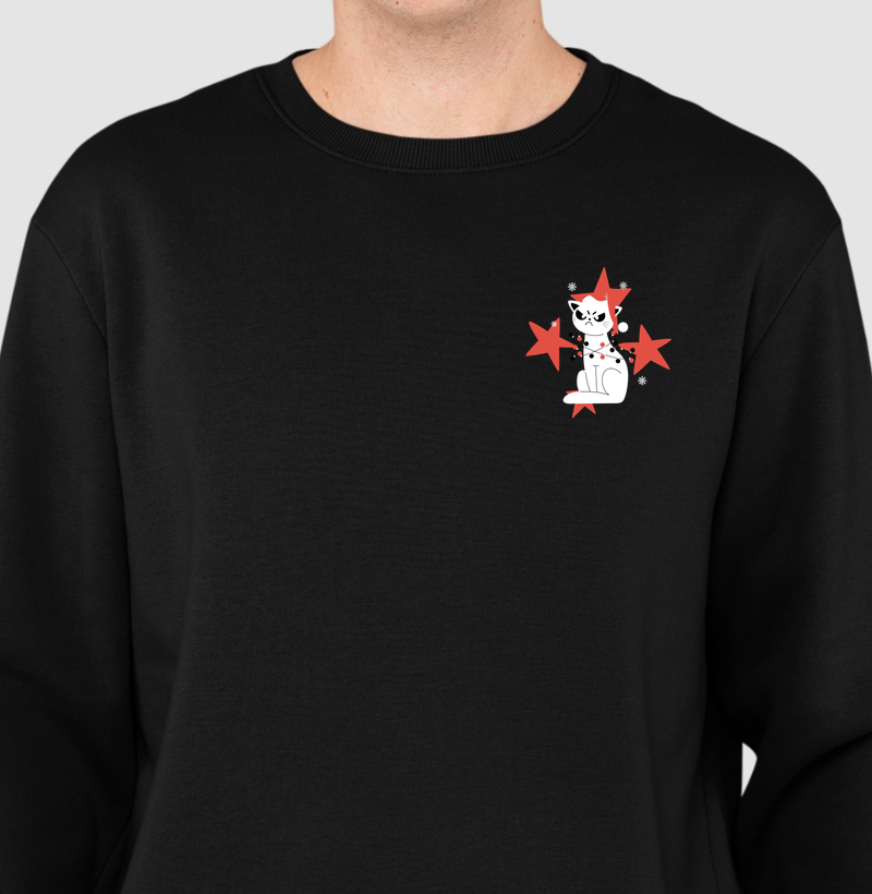 Cami Suéter — Fred, O Gatinho natalino.