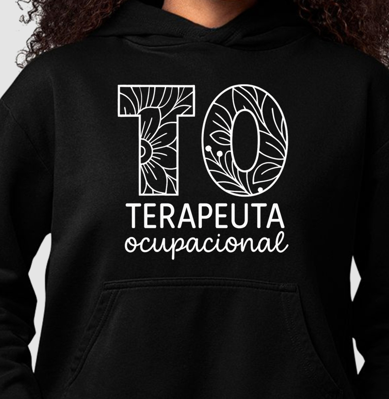 Terapeuta Ocupacional com flores