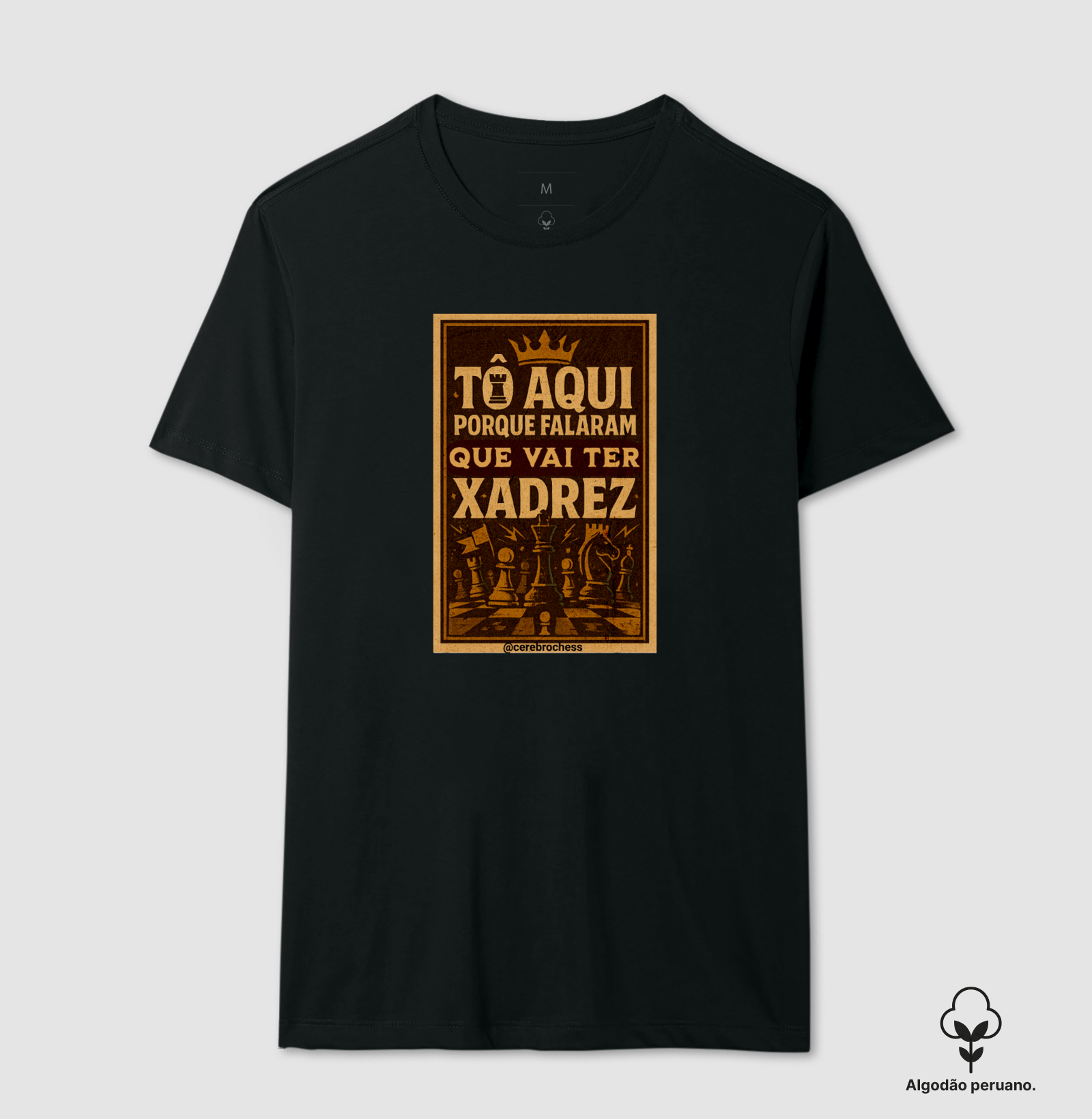 Tô aqui porque falaram que vai ter xadrez