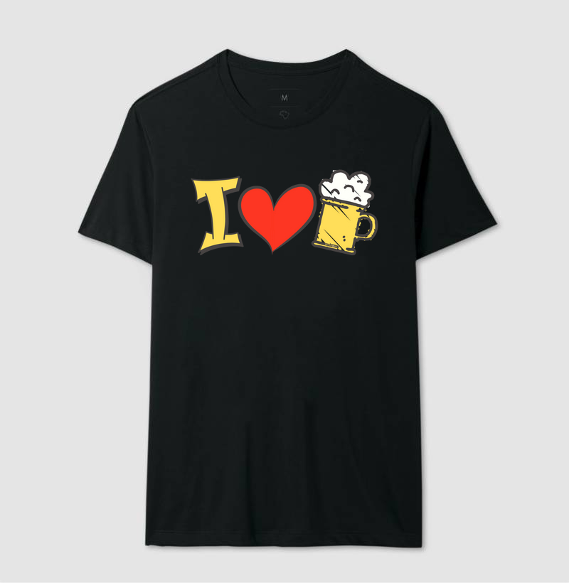 Camiseta I ❤️ Chopp – Versão Catarinense