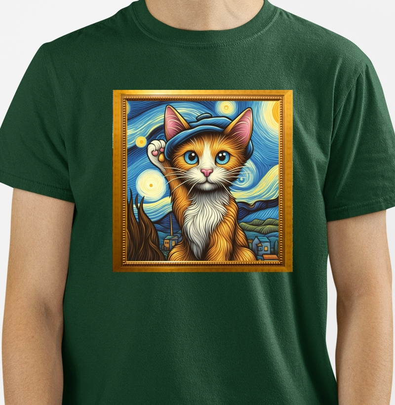 Gato Pintura Holandesa