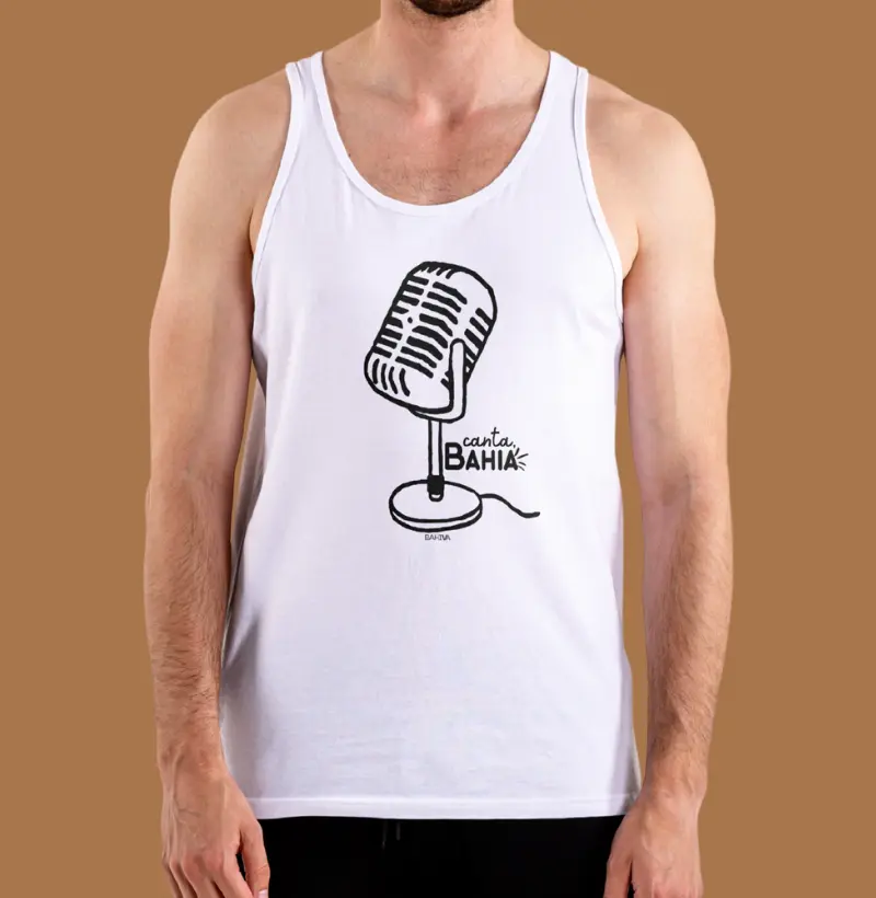 Canta, Bahia - microfone vintage