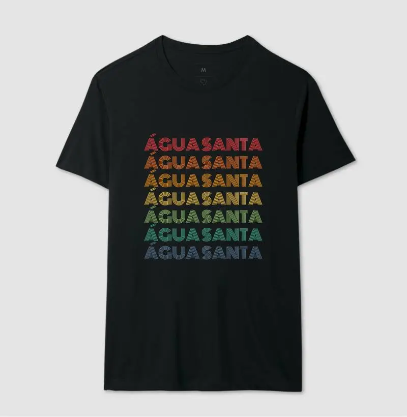 Água Santa Letreiro Retrô