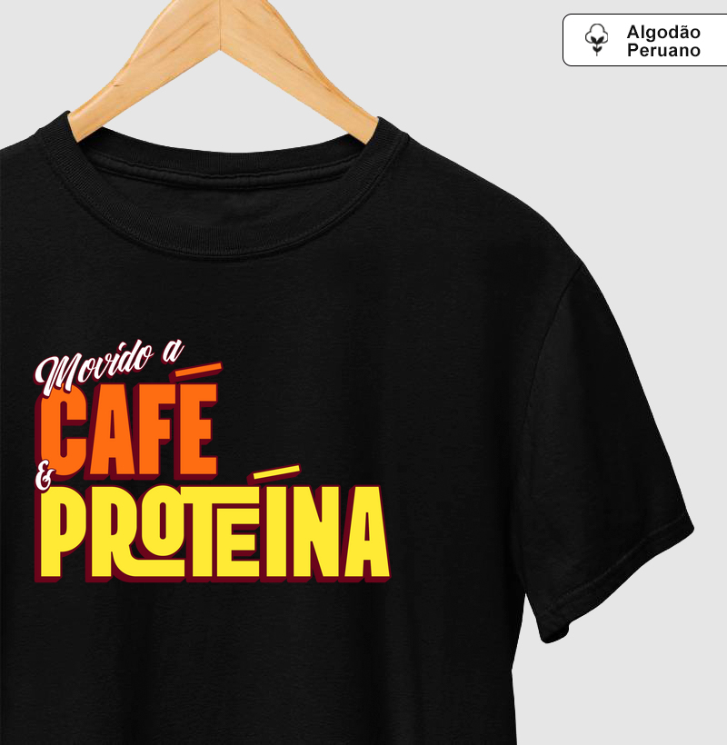Movido a café e proteína