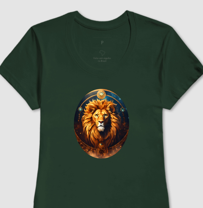 Camiseta Feminina Leão da Prosperidade