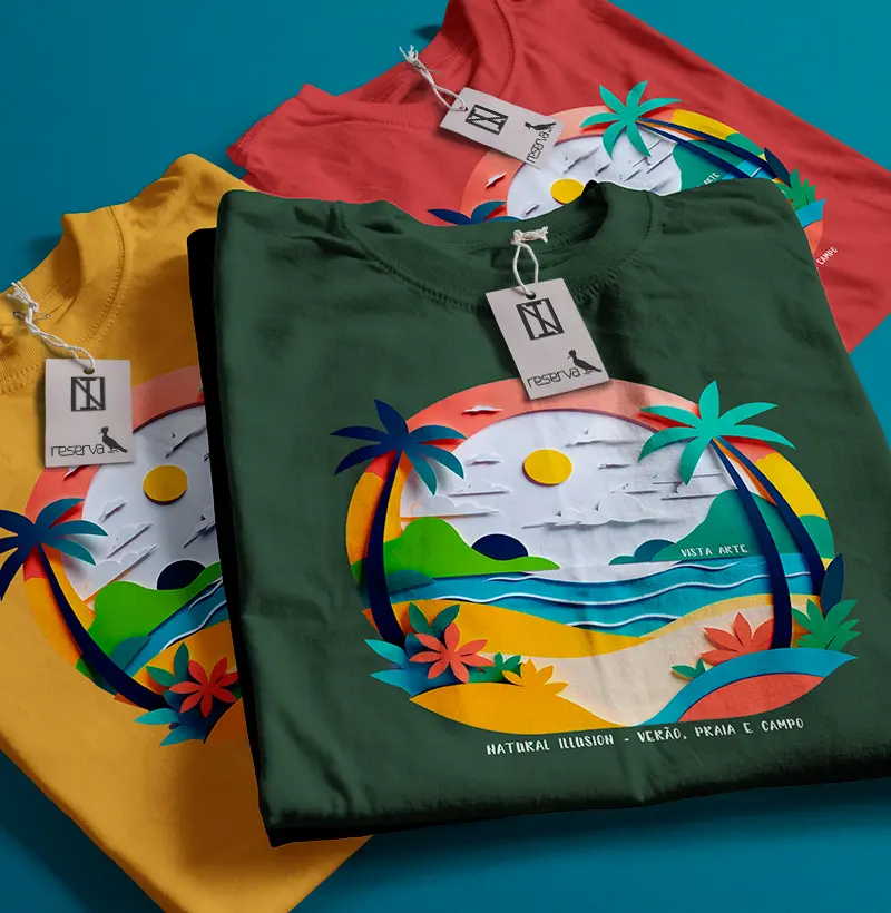 Verão, Praia e Campo - Masculina