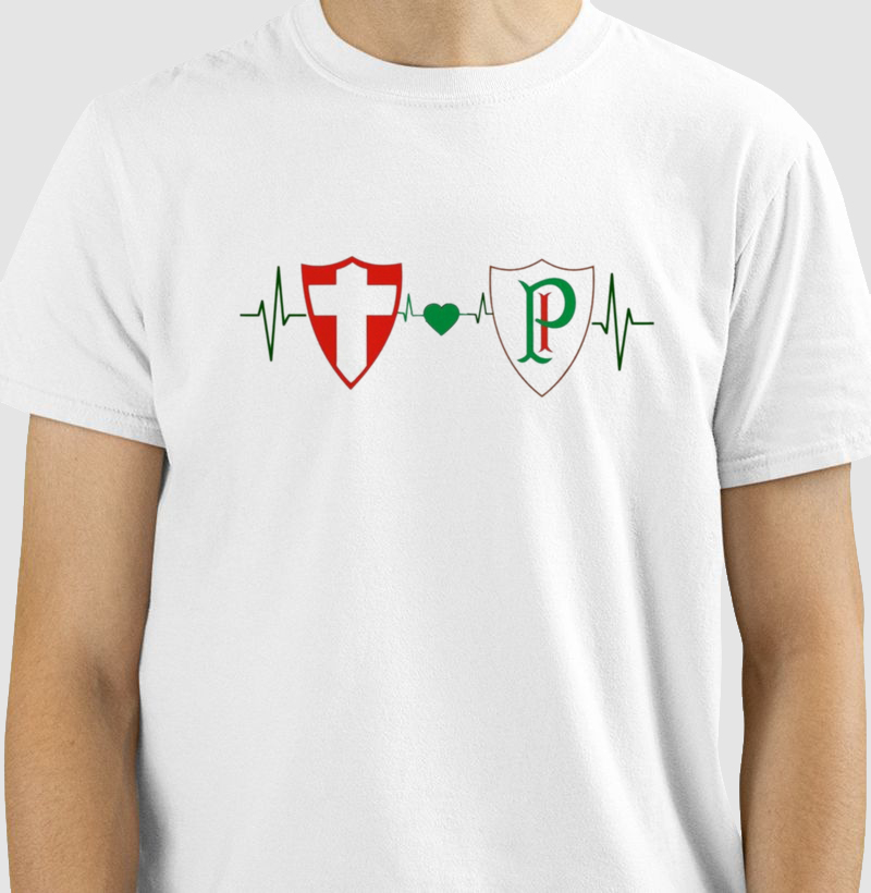 camisa 100%algodão,  palestra palmeiras 