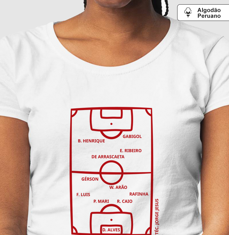 Camiseta Algodão Peruano Conquistadores da América 2019